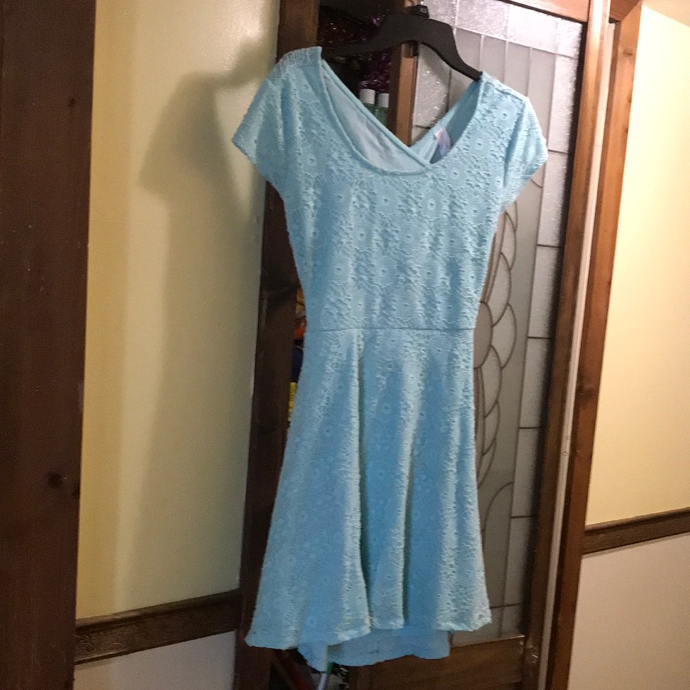 No Boundaries mint green dress .Medium 7-9